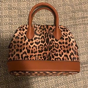 cheetah fashion designer purse